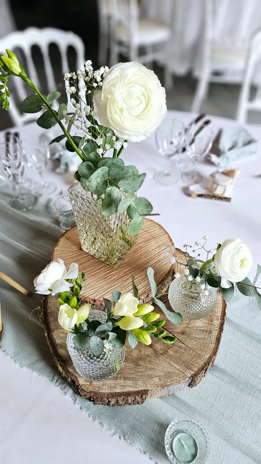 Centre de Table - Rondin