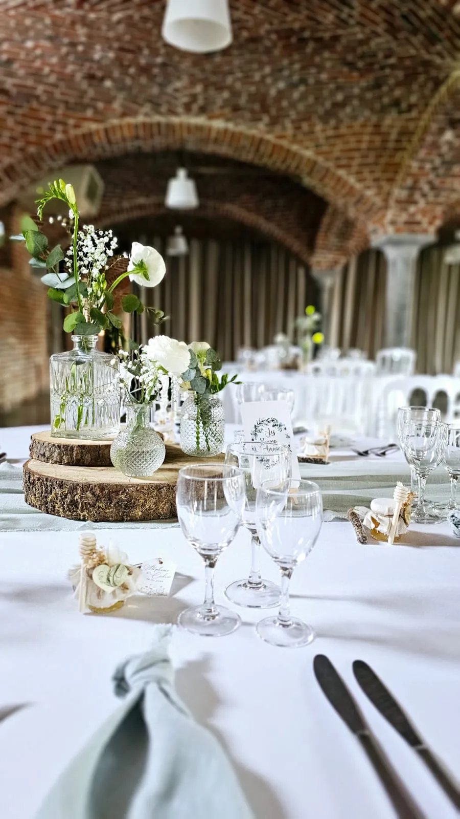 Centre de Table - Rondin