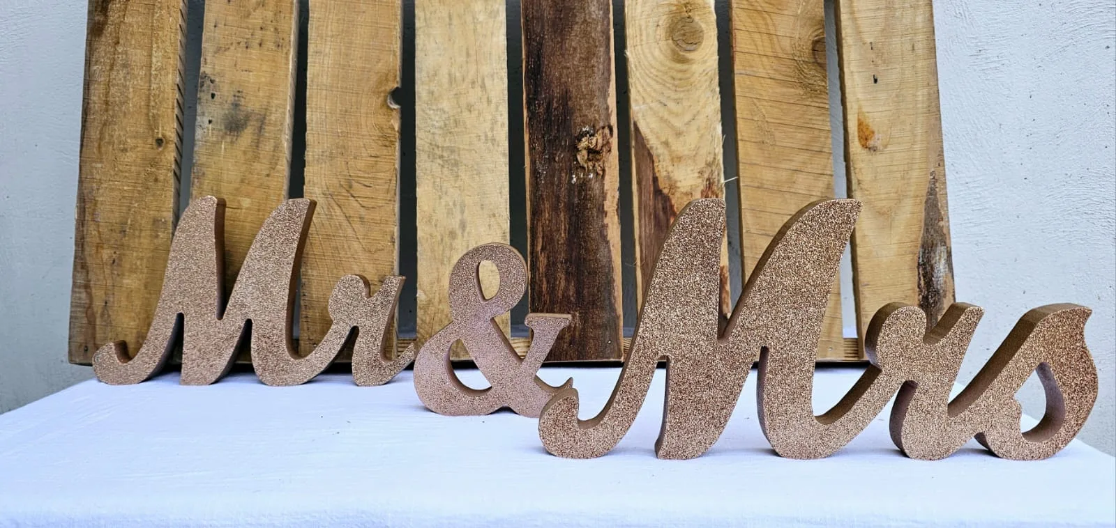 MR & MRS Rose Gold