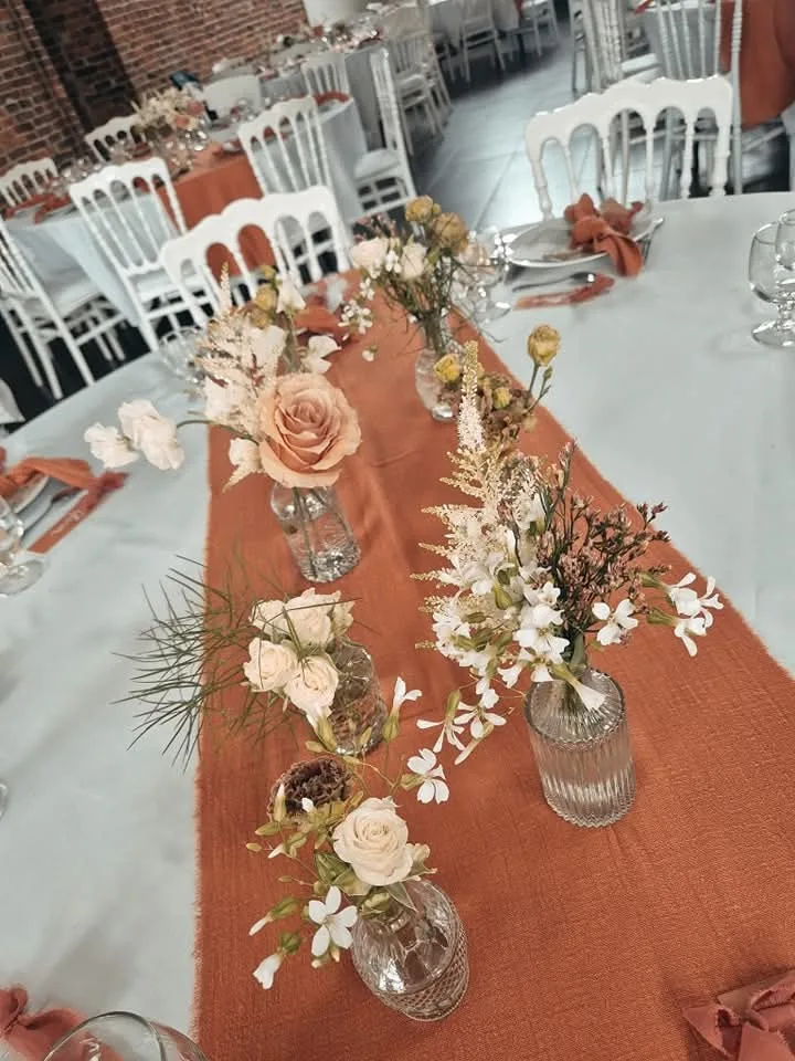 Chemin de table - Terracotta